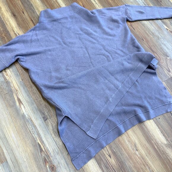 Anrabess NWT Casual Turtleneck Slouchy Ribbed Oversized Sweater Size Small - Picture 6 of 8